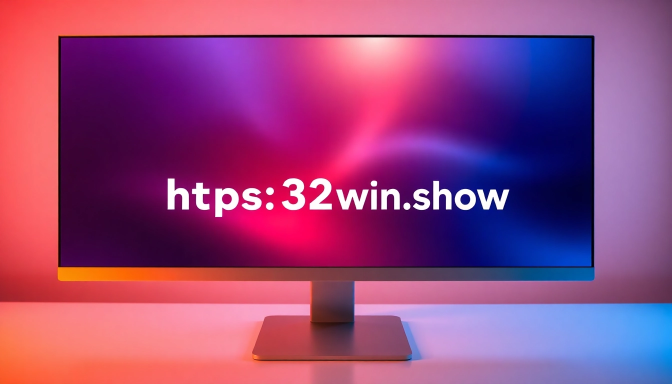 Navigate the https://32win.show/ platform with a clear, user-friendly interface highlighting Windows API resources and development tools.