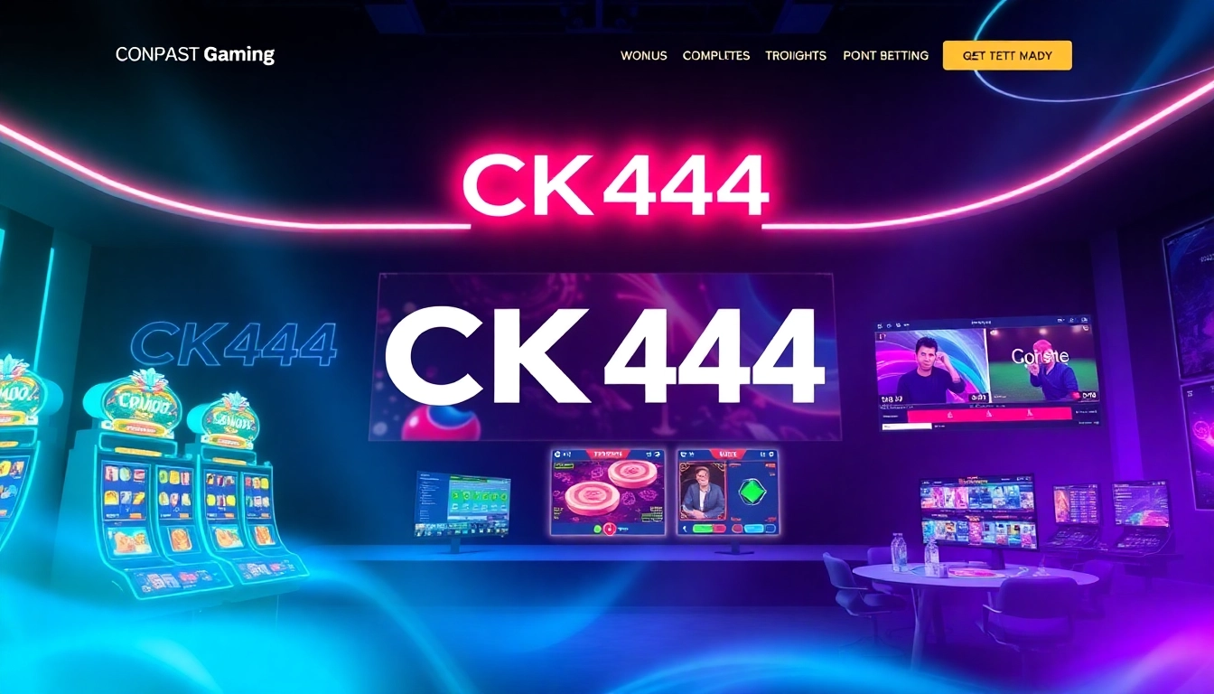 Effortless ck444 login process with a sleek, user-friendly interface encouraging players to start their gaming journey confidently on CK444, featuring vibrant visuals and secure access features.