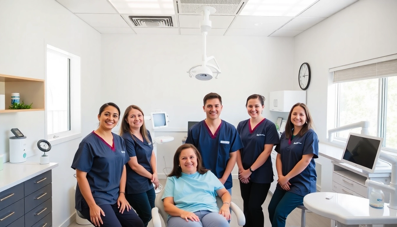 Ventura Bright Dental team providing friendly dental care in a modern clinic setting for