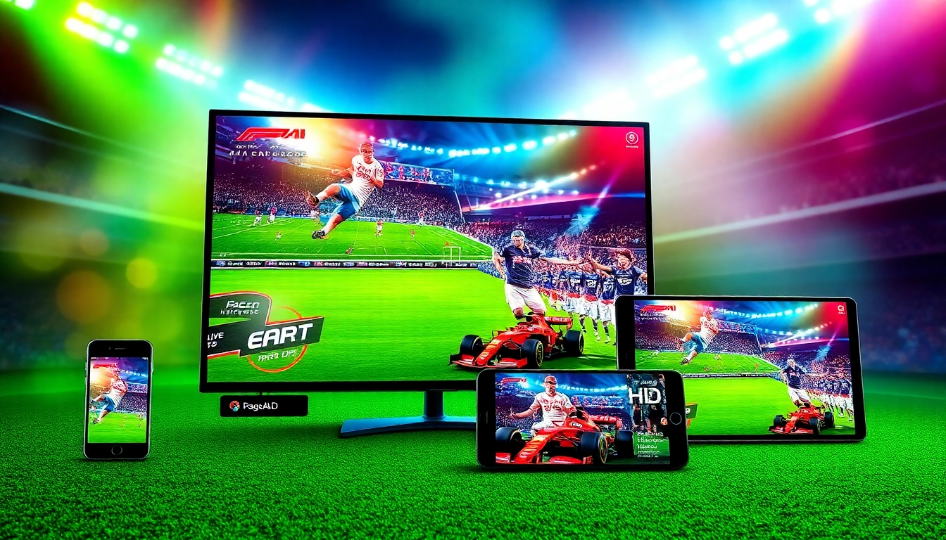Streameast offers HD live sports streams on multiple devices with vibrant visuals and energetic