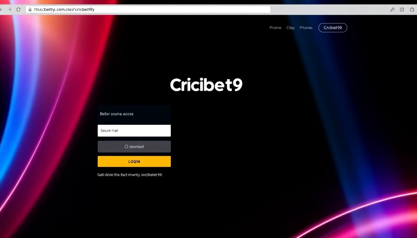 Effective Strategies for Cricbet99 Login: Secure Access and User Engagement