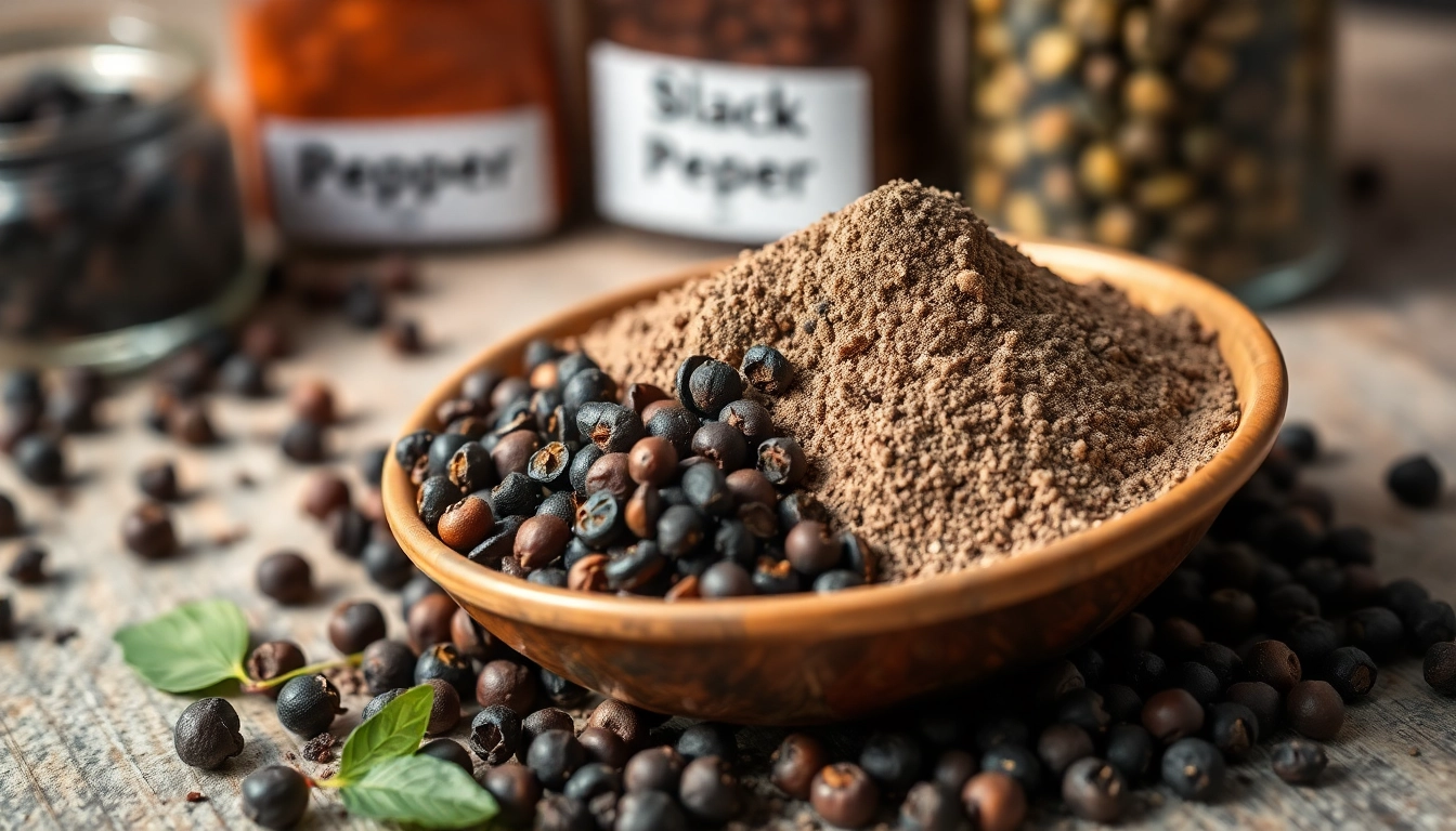 Maximize Flavor with Premium Black Pepper Powder for Culinary Excellence